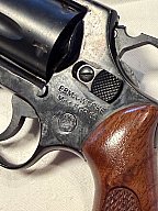 ERMA EGR 66 Schreckschussrevolver 9 mm R.K., PTB 162, Made in Germany, Holzgriffschalen