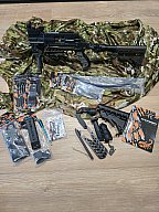 Steambow Stinger II Tactical mit umfangreichem Zubehör