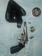 Ekol Viper 2,5" vernickelt 9mmRK mit massig Zubehör