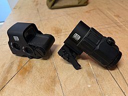 EOTECH EXPS2-2 Holografisches Visier + G45 STS Magnifier 5x | Set