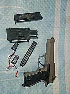 Cyma AEP cm126 gen2 M92 in Tan Farbe mit viel Zubehör