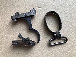 Gewehr 98 - Ersatzteile, kaiserliche Abnahmestempel Mauser