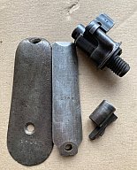Gewehr 98 - Ersatzteile, tlw. kaiserliche Abnahmestempel Mauser