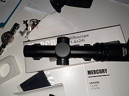 Drückjagdglas 1-6x24i Leuchtabsehen mit Weavermontage neuwertig