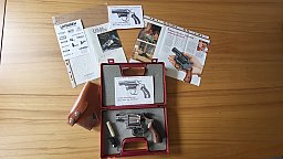Uma - Lady , 9mm Revolver, Chrom !