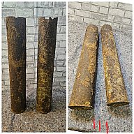 2x 8.8 Stahlkartuschen KWK 36 Tiger 1 oder Flak 18