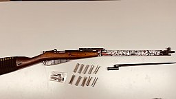 Repetierbüchse Mosin Nagant ( 1950 ) Kal. 7,62x54R mit original Bajonett