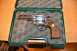 Mauser DA Revolver Mod. L100 Nickel, Cal. 380 Knall