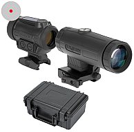 Holosun ARO-CORE-RD2 Reflexvisier mit HM3X Magnifier, Set, 2 MOA Rotpunkt, 3-fach