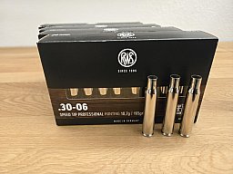 .30-06 RWS Hülsen vernickelt 80 Stück