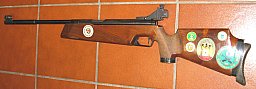 Feinwerkbau Luftgewehr, ein Feinwerkbau Mod. 300 S in Kal. 4,5mm mit F - Zeichen und orginalen Diop