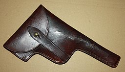 orig. Leder-Holstertasche für Pistole Mauser C96 -TIP TOP-