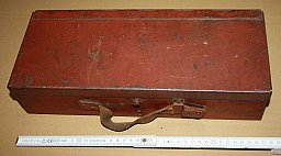orig. Wehrmacht WK2 MG34 "Panzer" Zubehör-Kasten -SELTEN-