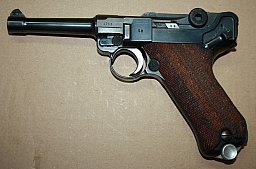 orig. Wehrmacht WK2 Luger P08 "42 aus 1939" im Kal. 9x19 -TIP TOP-