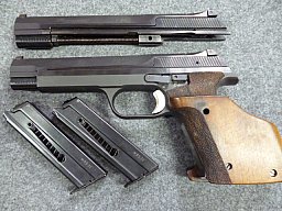1 Pistole Hämmerli P240, .32S&WlongWC mit W-System .22lr