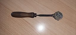 Schlagstück für Kokillen und Schöpflöffel Messing/Bronze