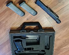 Heckler & Koch Pistole USP Elite Kaliber .45 Auto mit Wechselsystem 9x19mm im Koffer