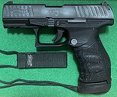 TIPTOP SPECIAL OPS Walther PPQ M.2 9mm P.A.K. mit Fangriemen + 15er/17er Magazin + Paddle-Holster