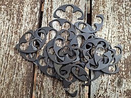 Konvolut 26 Stck. Half Moon Clips - Revolver Ladeclips