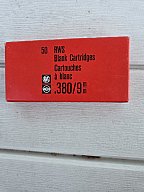 50 Stück Alte RWS Knallpatronen cal. 9mm RV.