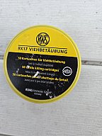 50 St. RWS Viehbeteubungspatronen 9mm RK