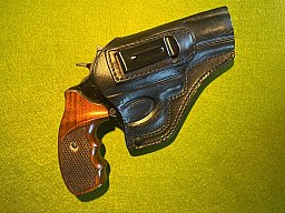 VLAMITEX GÜRTEL/INNENBUND REVOLVERHOLSTER S&W K/L COLT BAUÄHNLICHE 2,5-4,0"