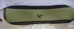Sonderangebot: Zielfernrohr Cover Schutz Neopren grün/schwarze stabile DDOptics-Ausführung