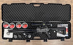 FX Dreamline Tactical Cal. 7,62 (.30) – Neuwertiges Komplettset inkl. WesHunter Optik, UTG Zweibein