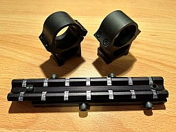 B-SQUARE neigungsverstellbare Weaver/Picatinny-Schiene für 11mm Prismenschiene