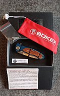 Böker Turbine II – Limitierte Facebook-Edition (Blau/Palisander) | SNR: 123/350 | MINT/OVP