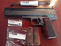Luftpistole Weihrauch HW45 mit Zubehör
