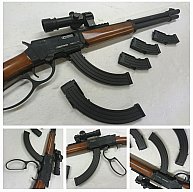 DERYA Mod. TM22 LA-18 __ KK .22lr. UNTERHEBELREPETIERER __ TOP